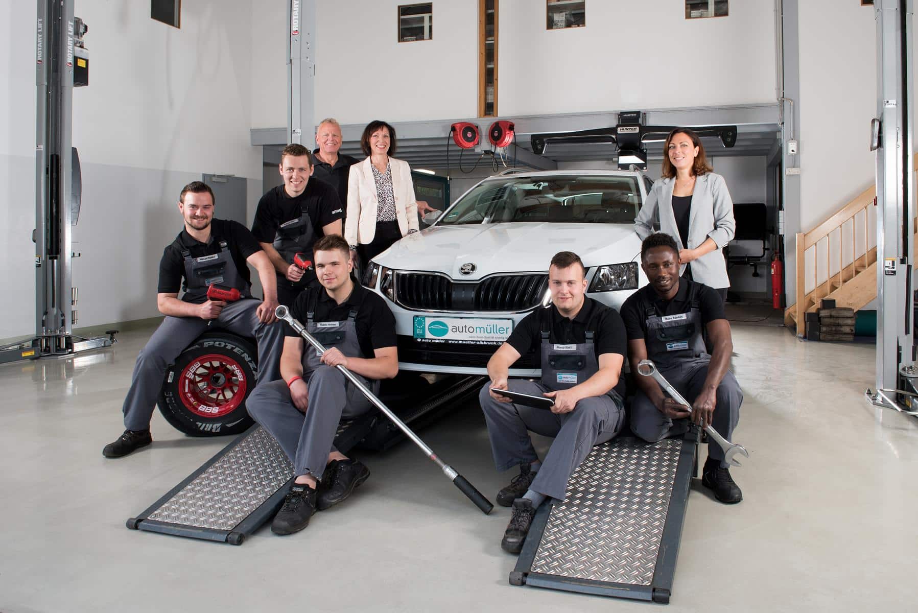 Auto Müller Team Geschichte Autohaus Albbruck